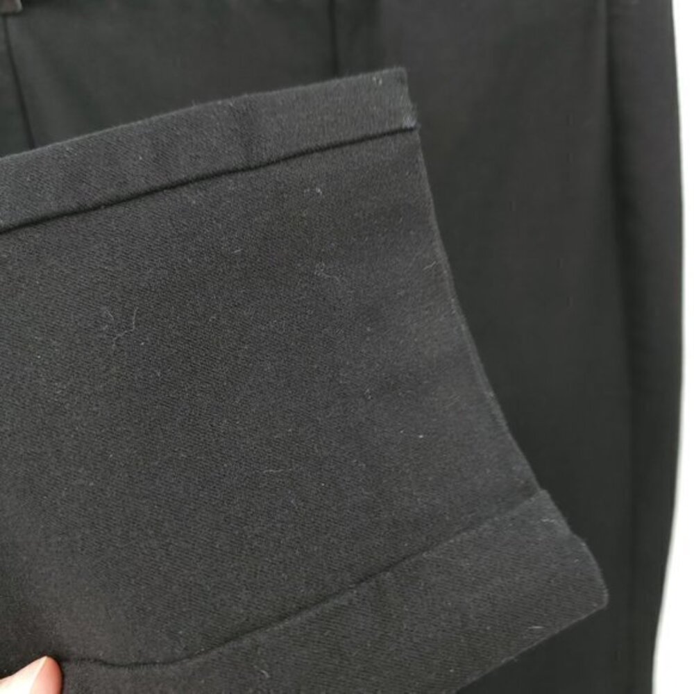 Theory Navalane Jetty Slim Stretchy Ankle Pants 0 Black - Picture 15 of 16